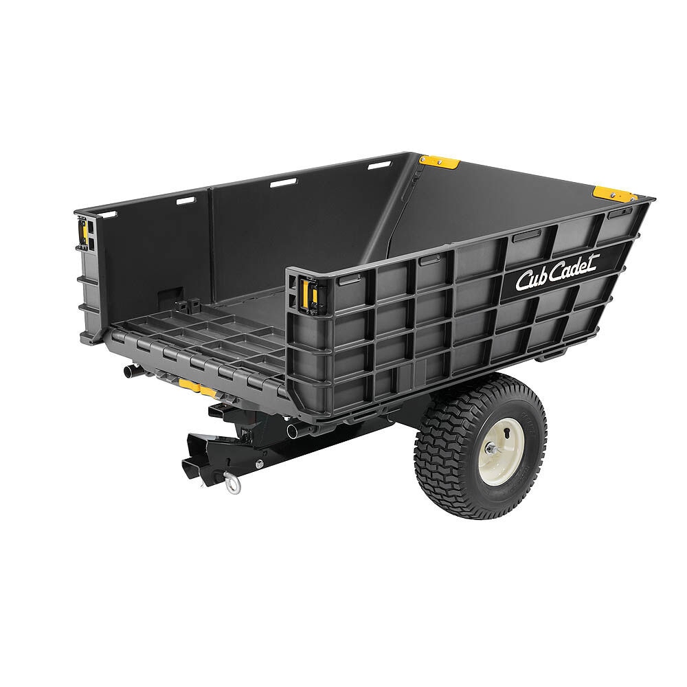 Black Cub Cadet Hauler attachment