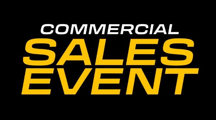 Commerical Sales event graphic