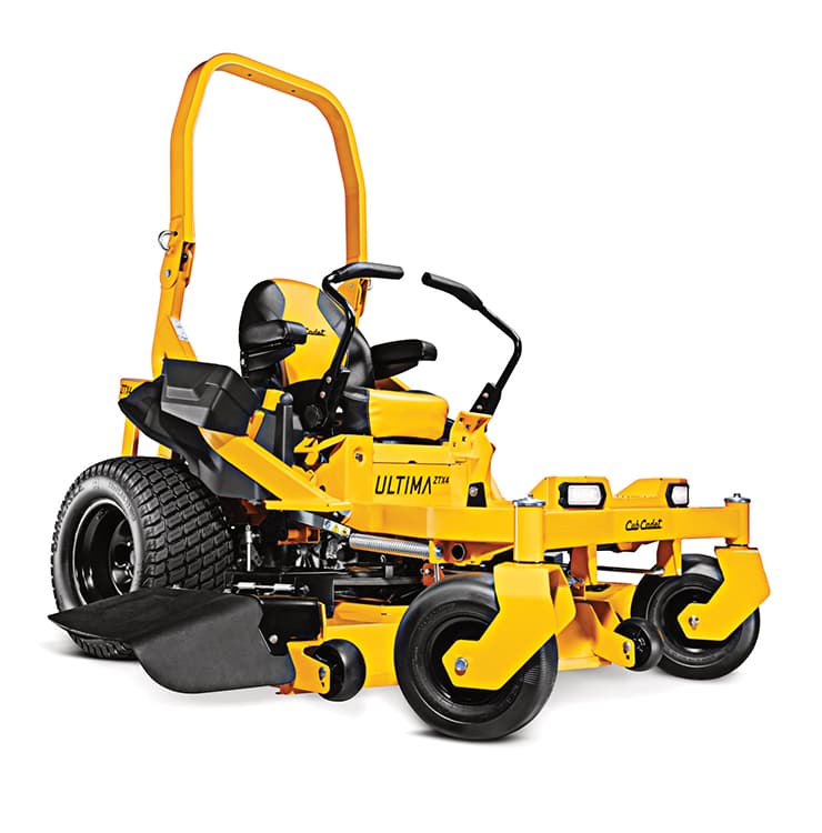 Yellow and black Cub Cadet Ultima ZTX Zero-Turn Mower
